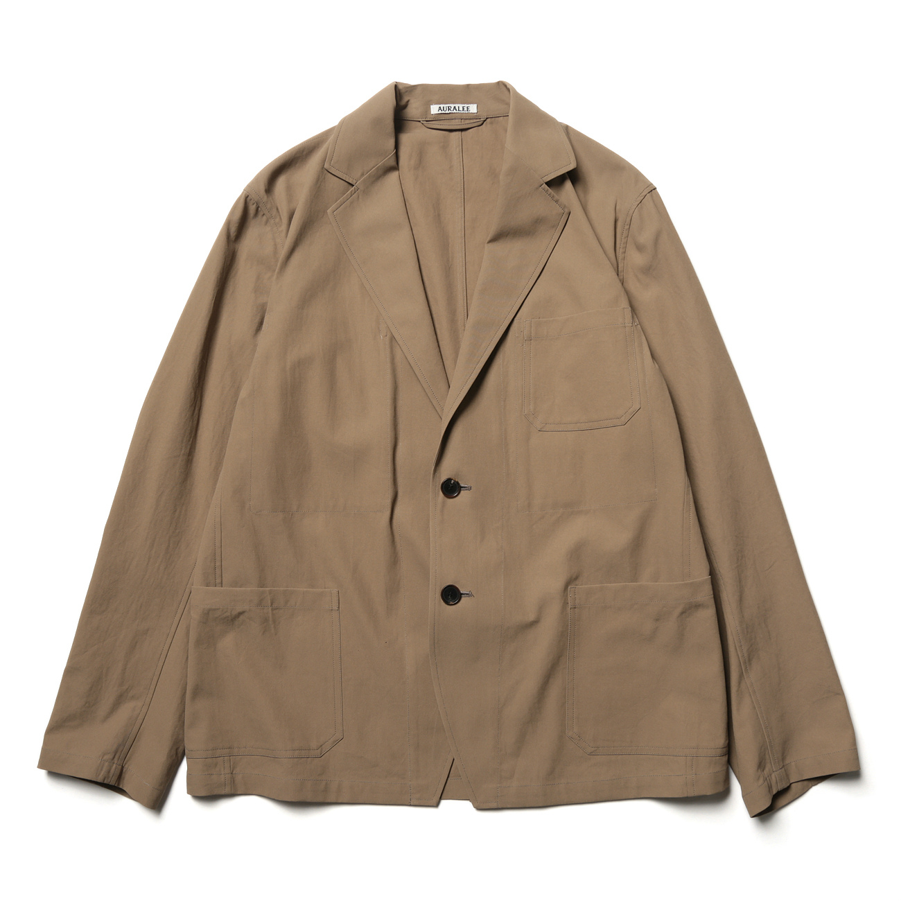 新しいブランド AURALEE テーラードジャケット / GabardineJACKET 