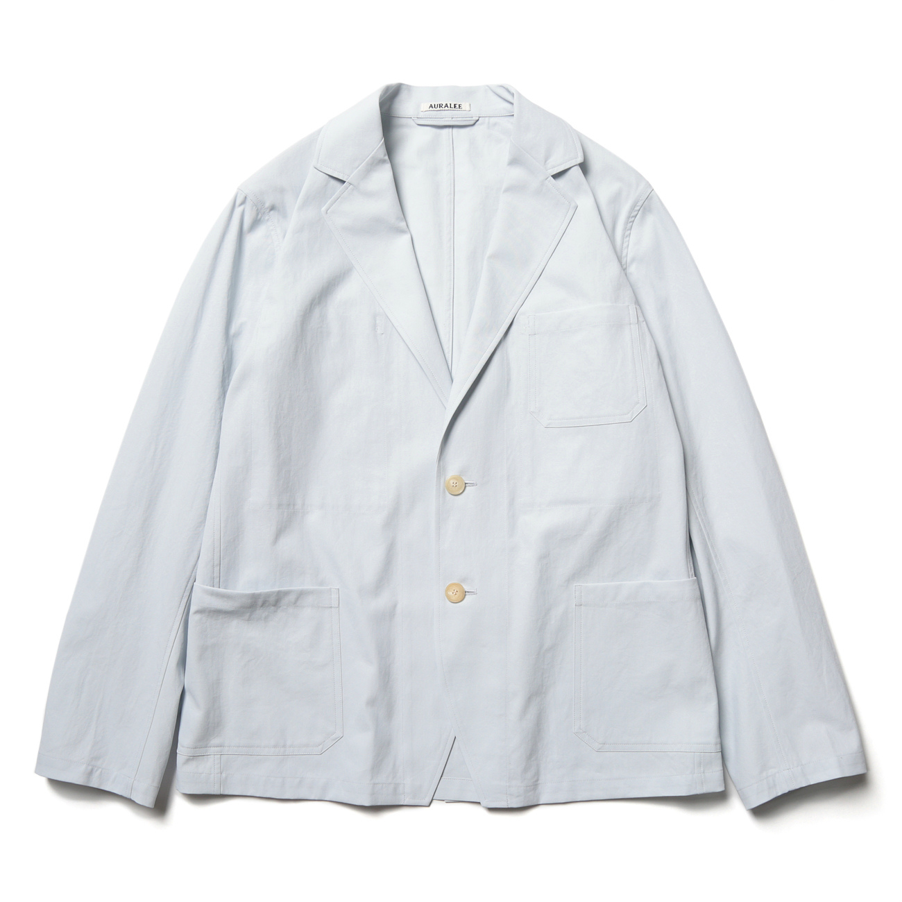 FINX HARD TWIST GABARDINE JACKET (メンズ) - Light Blue