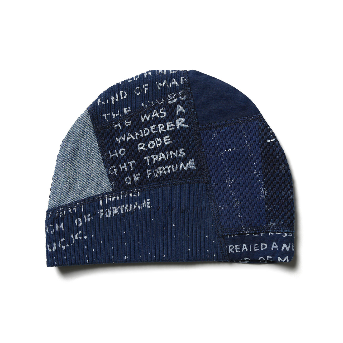 Porter Classic / ポータークラシック | HAGIRE KNIT CAP - Blue