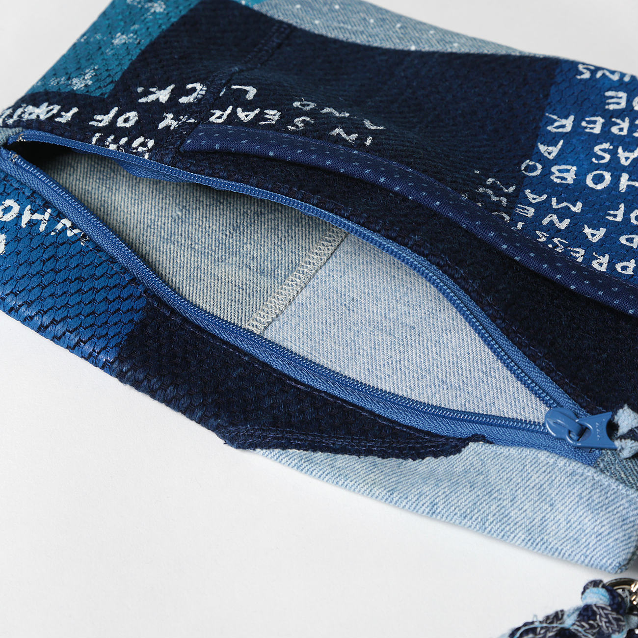 Porter Classic / ポータークラシック | HAGIRE SHOULDER BAG M - Blue