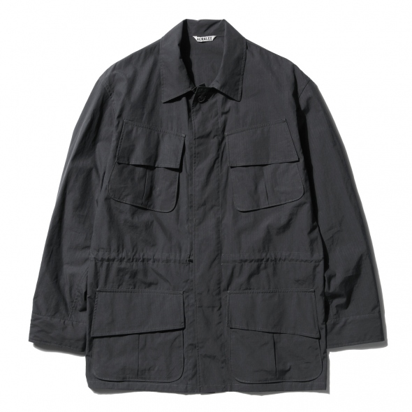 WASHED FINX RIPSTOP FATIGUE JACKET (メンズ) - Ink Black