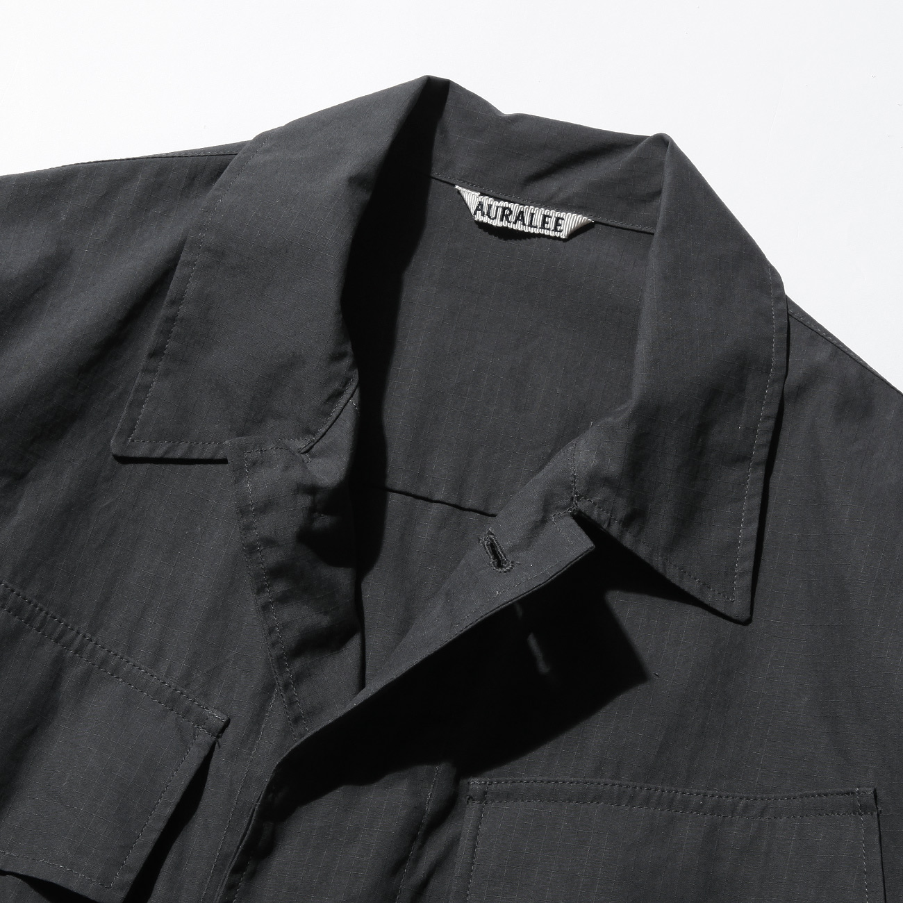 AURALEE / オーラリー | WASHED FINX RIPSTOP FATIGUE JACKET (メンズ