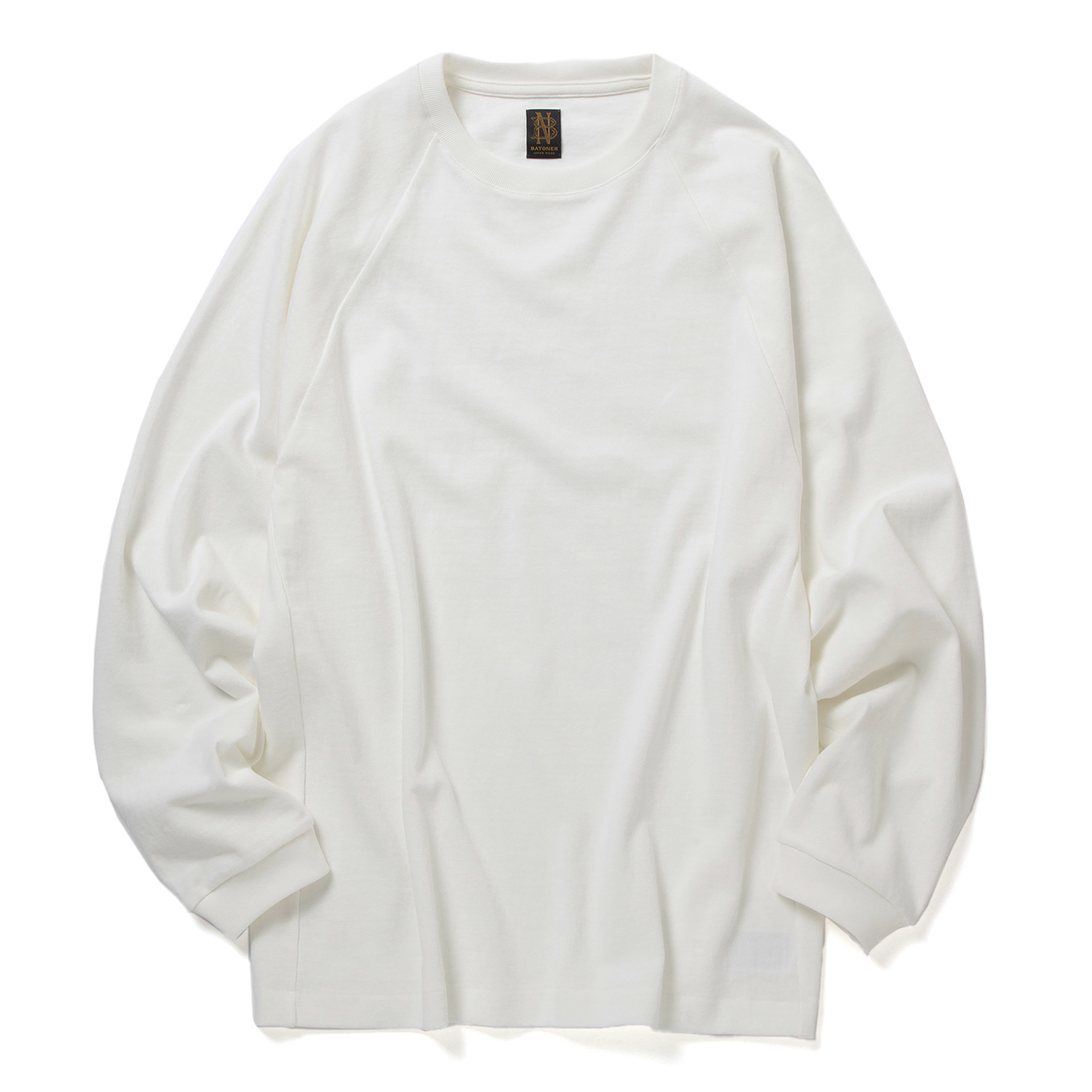 BATONER / バトナー | VINTAGE WOOL RAGLAN CREW NECK (メンズ) - Khaki | 通販 - 正規取扱店 |  COLLECT STORE / コレクトストア