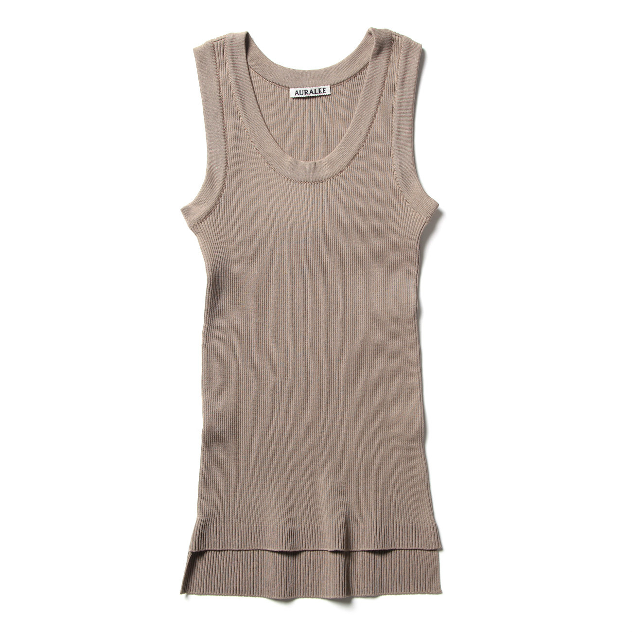 AURALEE 2023ss silk knit long camisole 最安の新品 rdsnicaragua.org