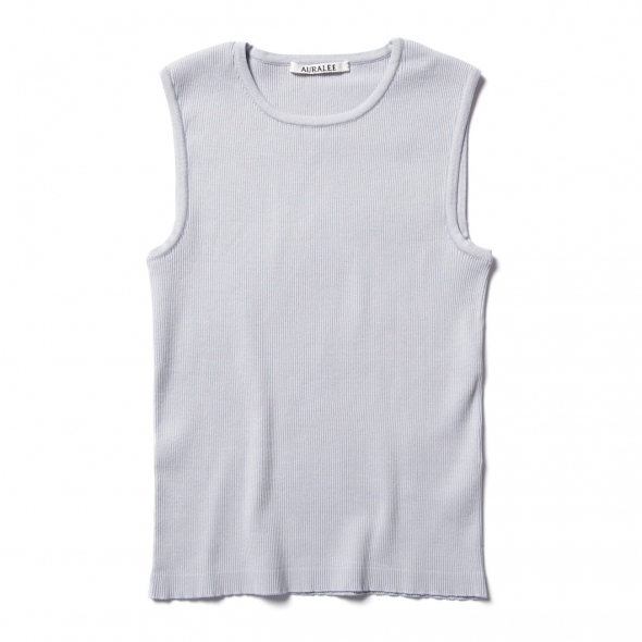 AURALEE / オーラリー | HIGH GAUGE RIB KNIT SLEEVELESS (レディース  