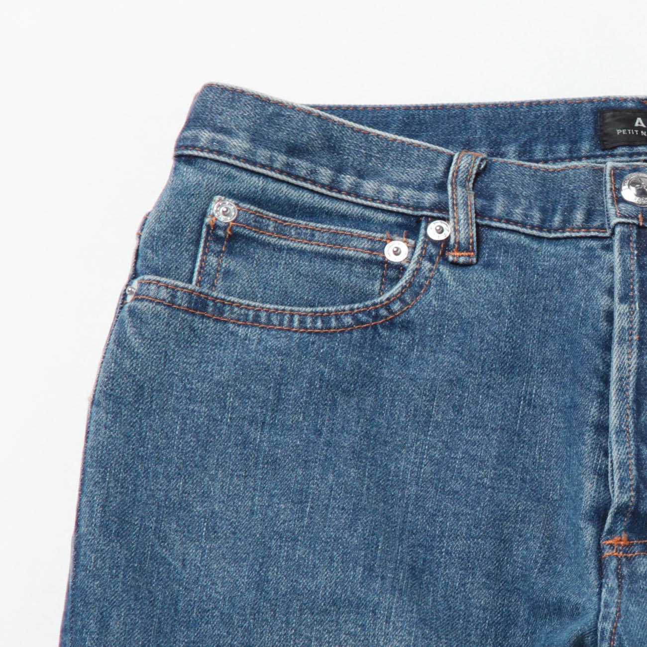 A.P.C. / アーペーセー | PETIT NEW STANDARD - INDIGO WASHED STRETCH