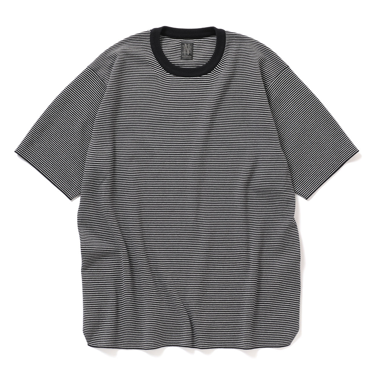 BATONER / バトナー | 32G SMOOTH KNIT T-SHIRT (メンズ
