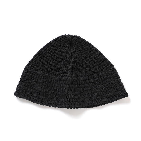 BATONER / バトナー | PAPER KNIT HAT (メンズ) - Black | 通販 - 正規