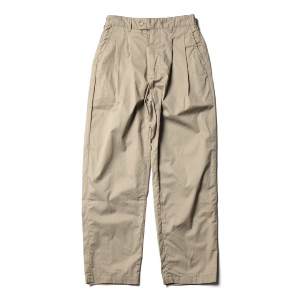 ENGINEERED GARMENTS / エンジニアドガーメンツ | Emerson Pant - High Count Twill - Khaki  | 通販 - 正規取扱店 | COLLECT STORE / コレクトストア