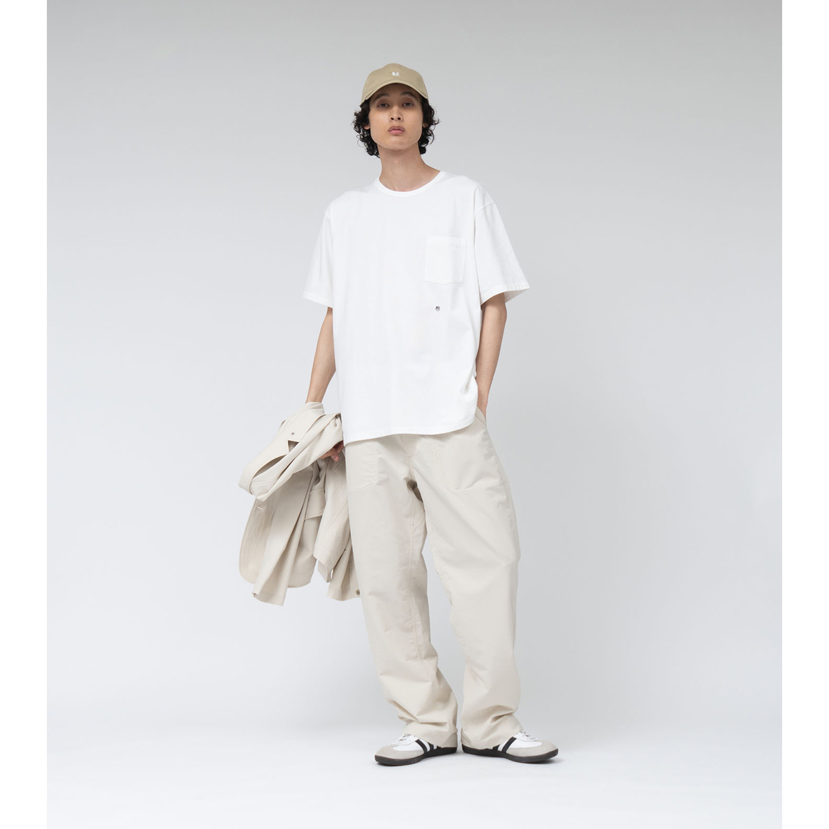 nanamica / ナナミカ | COOLMAX Jersey Pocket Tee - White | 通販