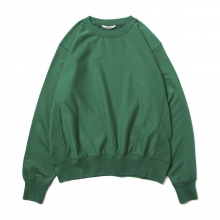 AURALEE ELASTIC HIGH GAUGE SWEAT P/O 定価22000円 A23SP02NU スウェット グリーン レディース オーラリー【中古】6-0107M∞ AURALEE - AURALEE ELASTIC HIGH GAUGE SWEAT P/O 定価22000円