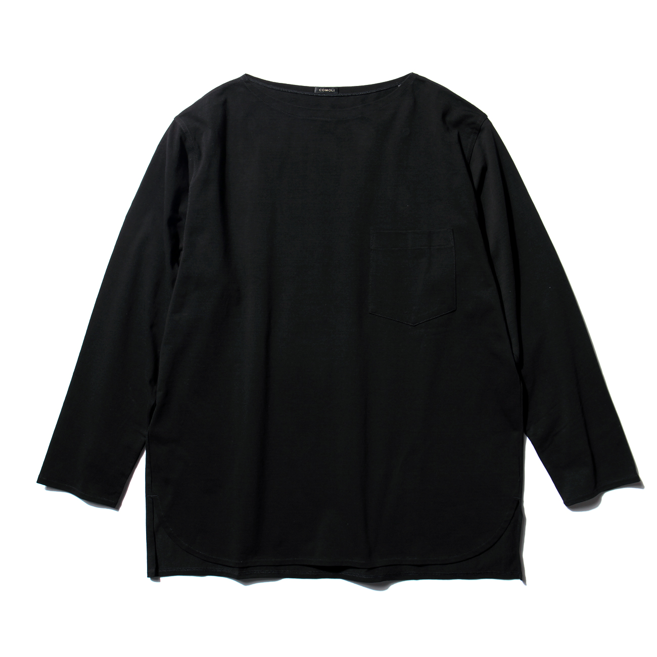 COMOLI ブラックシャツ COMOLI コモリシャツ