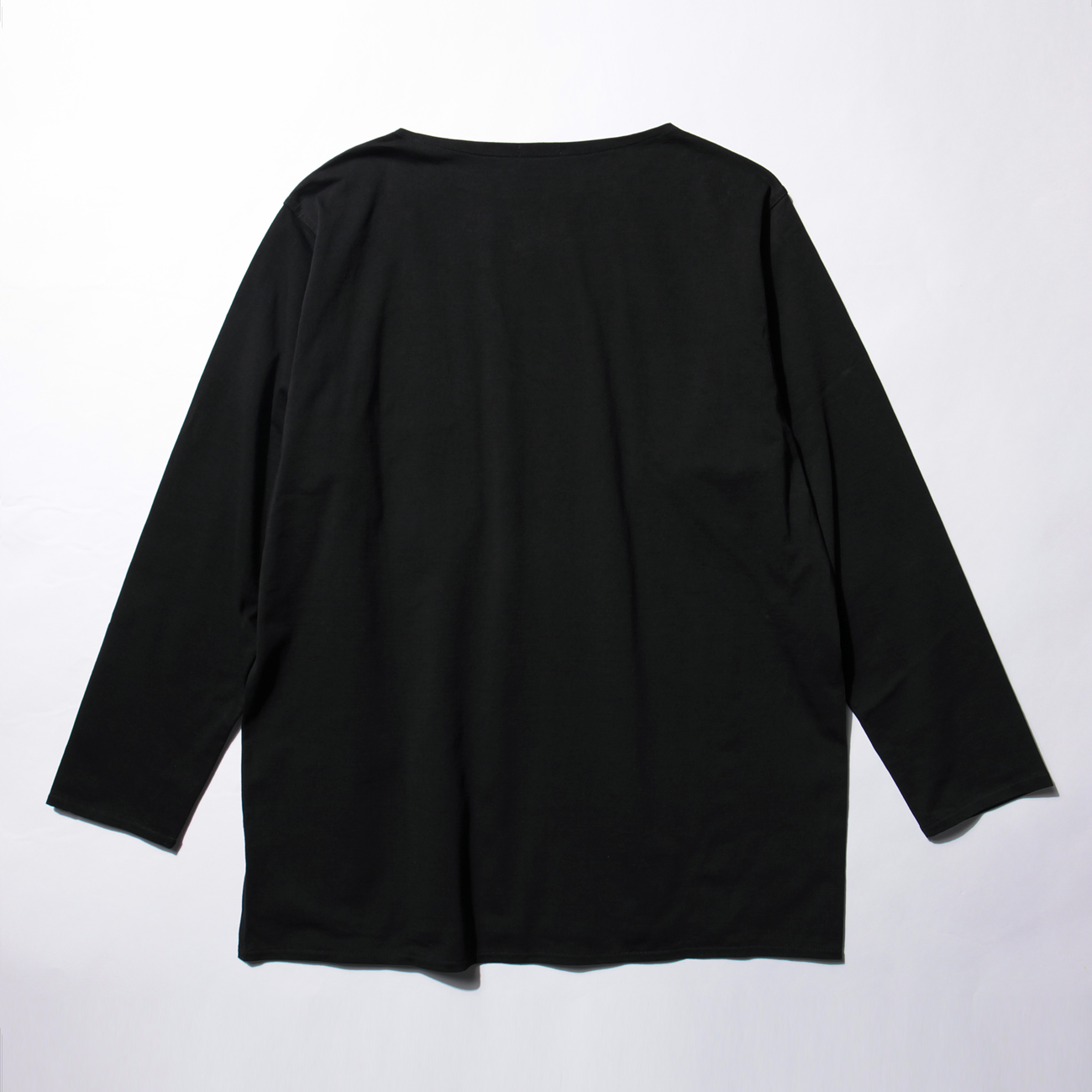 COMOLI / コモリ | ボートネックシャツ - Black | 通販 - 正規
