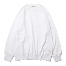 AURALEE / オーラリー | ELASTIC HIGH GAUGE SWEAT P/O - White