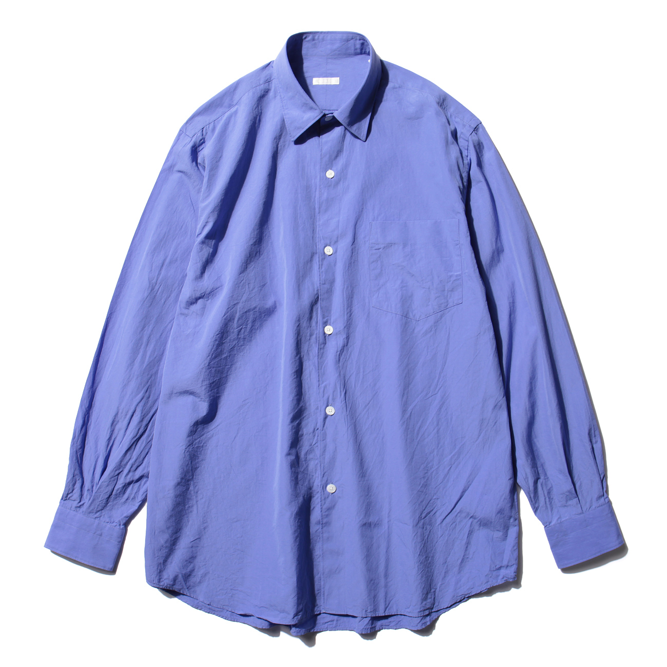 comoli コモリ シャツ sax blue サイズ4 20SS 【公式通販】