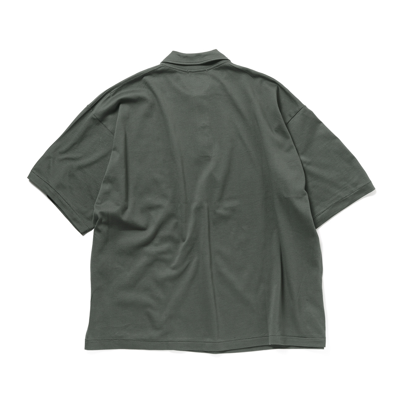 トップス INTERIM HYPER BIG POLO SHIRT size4 INTERIM HYPER BIG EXTRA FINE MERINO WOOL JERSEY POLO SHIRT – fazeone