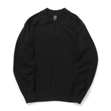 BATONER / バトナー | REVIVAL SILK SKIPPER (メンズ) - Black