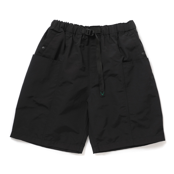 [美品]South2 West8 ショートパンツ ブラック South2 West8 / サウスツーウエストエイト | Belted C.S. Short - C/N