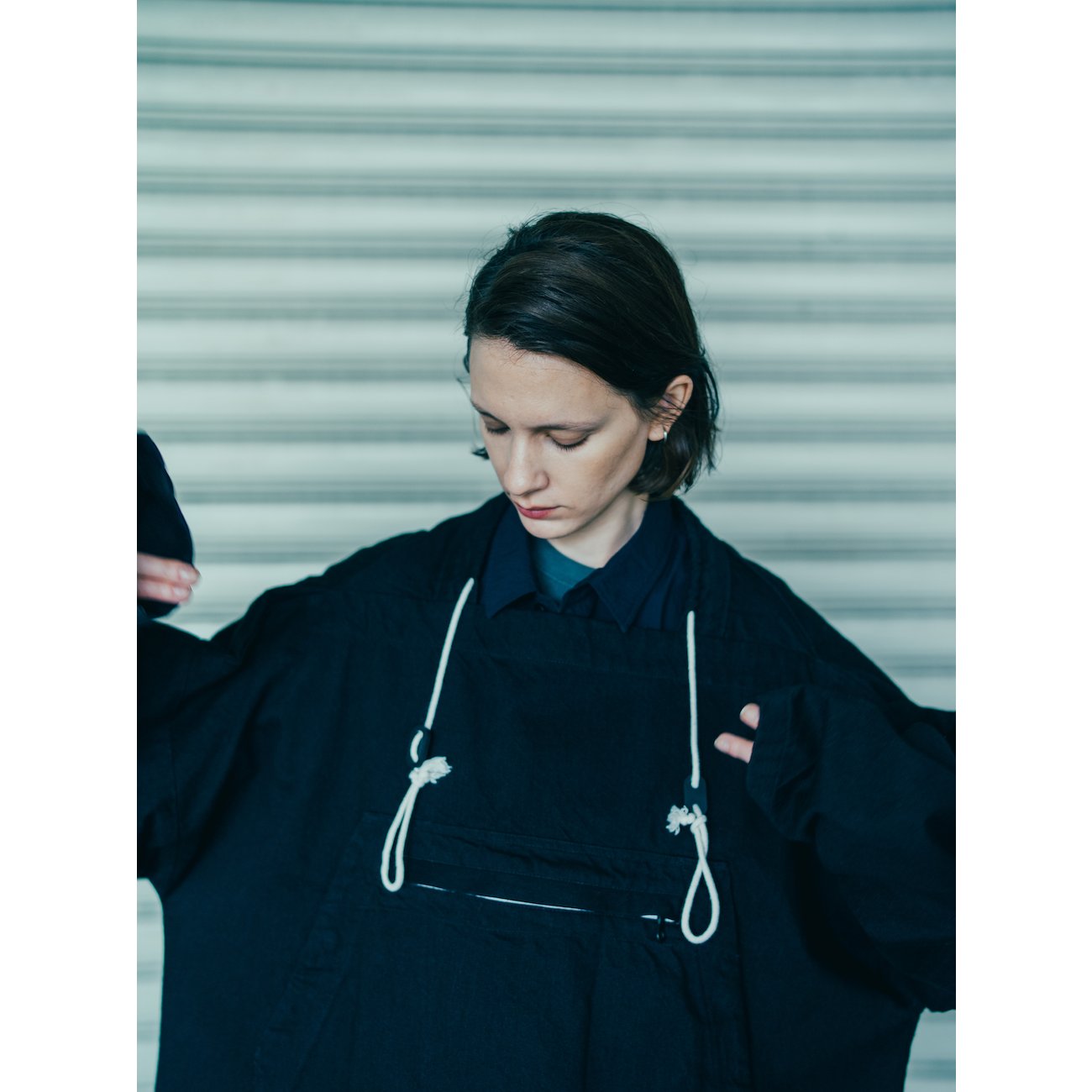 ESSAY / エッセイ | SH-1 FISHER MAN SMOCK - Black Denim | 通販