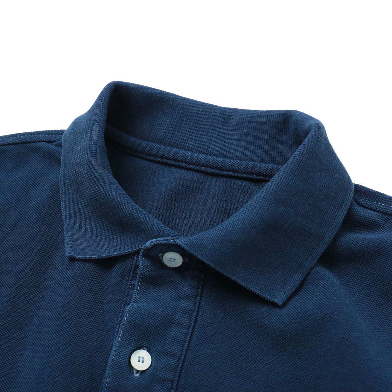Porter Classic / ポータークラシック | P.C INDIGO POLO SHIRT
