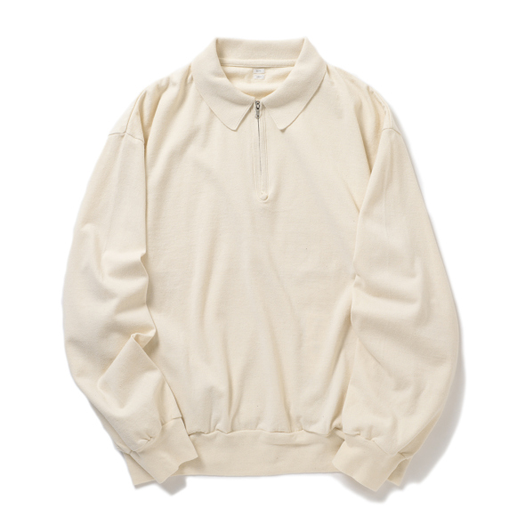 blurhms (ブラームス) Co/Silk Nep Baseball Raglan Tee