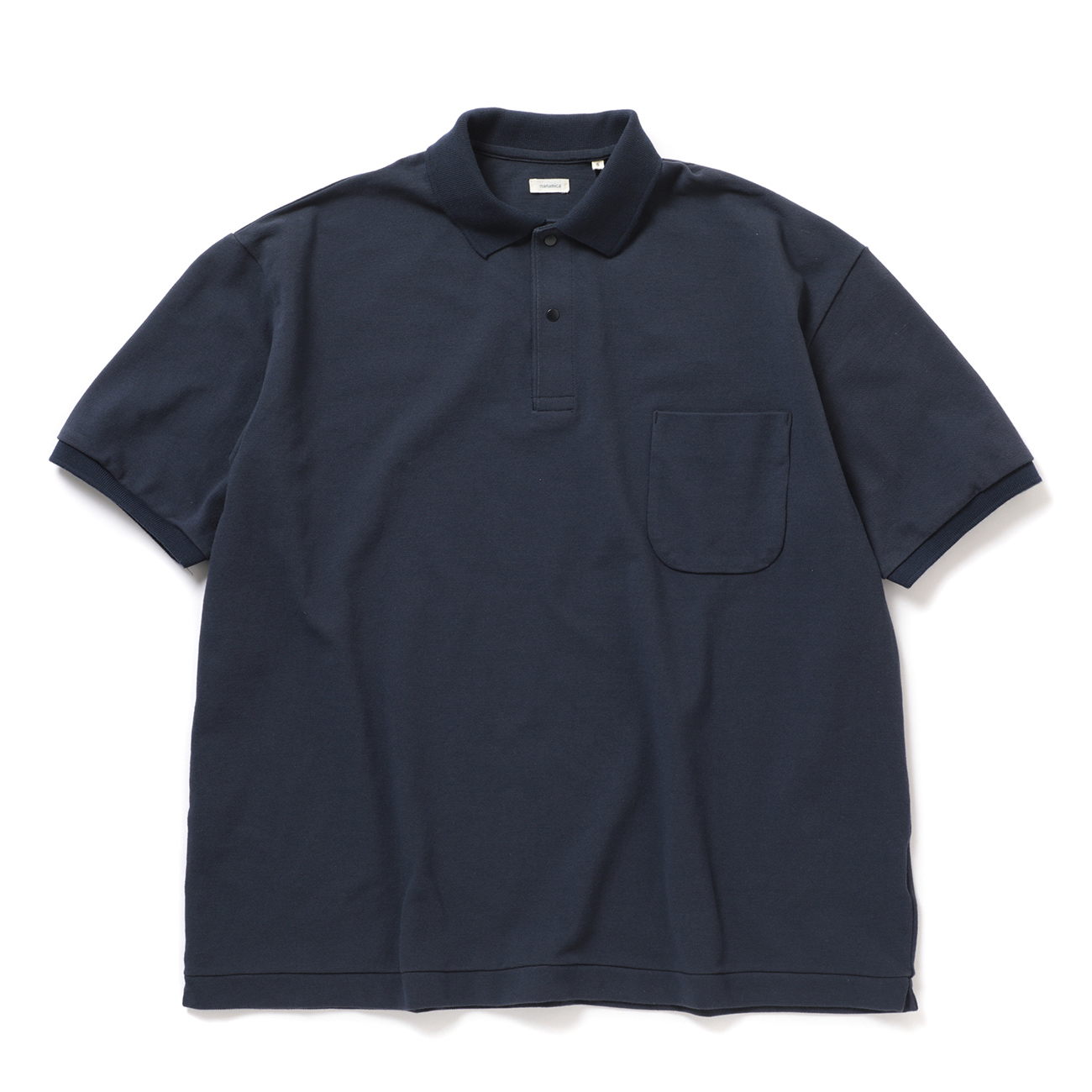 nanamica / ナナミカ | S/S Polo Shirt - Navy | 通販 - 正規取扱店