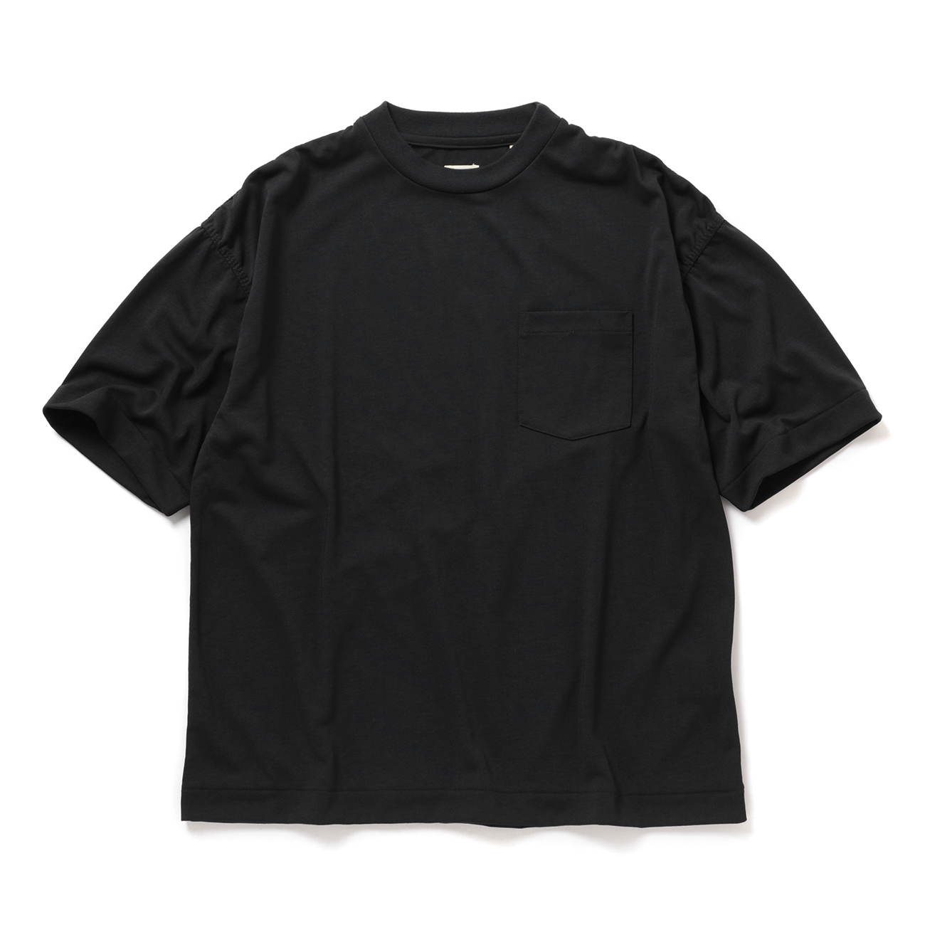 nanamica / ナナミカ | Polyester Jersey Pocket Tee - Black | 通販