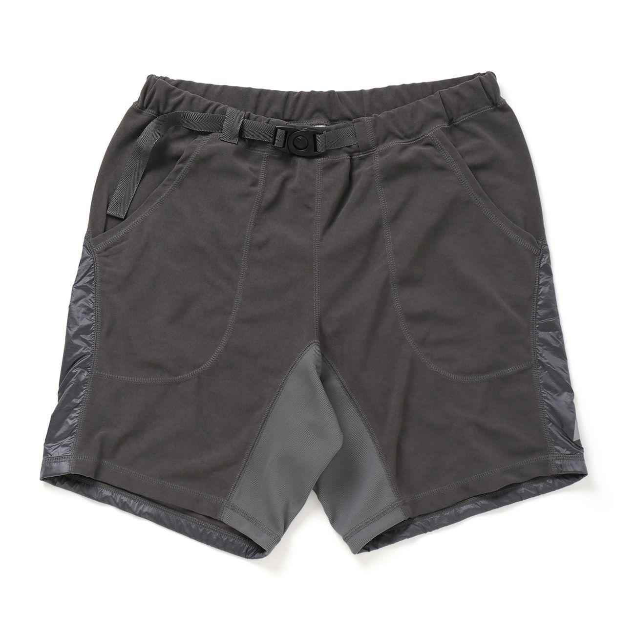 and wander / アンドワンダー | pile short pants - Gray | 通販