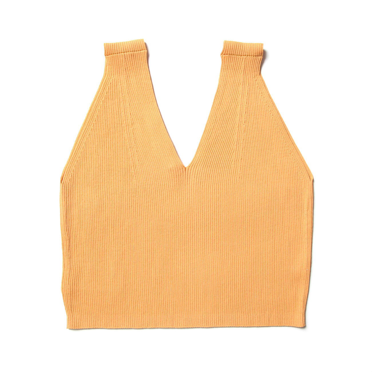 美品AURALEE（オーラリー ）RIB KNIT PANTS オレンジ０サイズ AURALEE オーラリー 23SS WOOL RECYCLE POLYESTER HIGH GAUGE