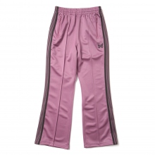 Boot-Cut Track Pant - Poly Smooth - Smoke Pink