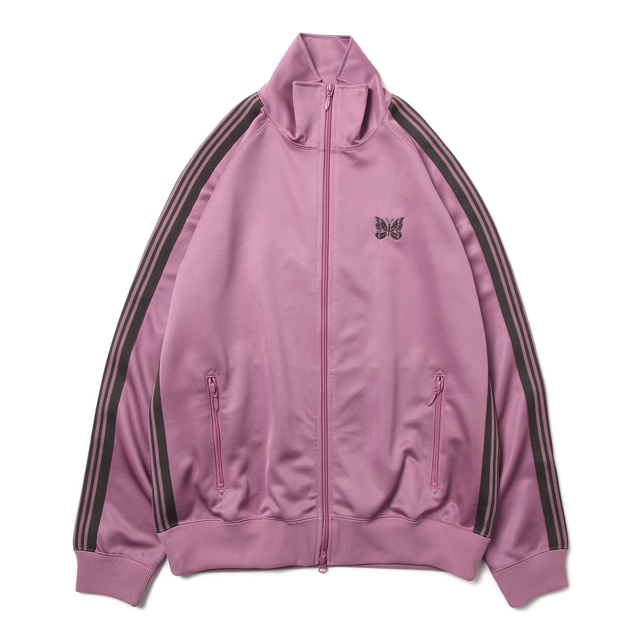 Needles Track Jacket Poly Smooth M ピンク