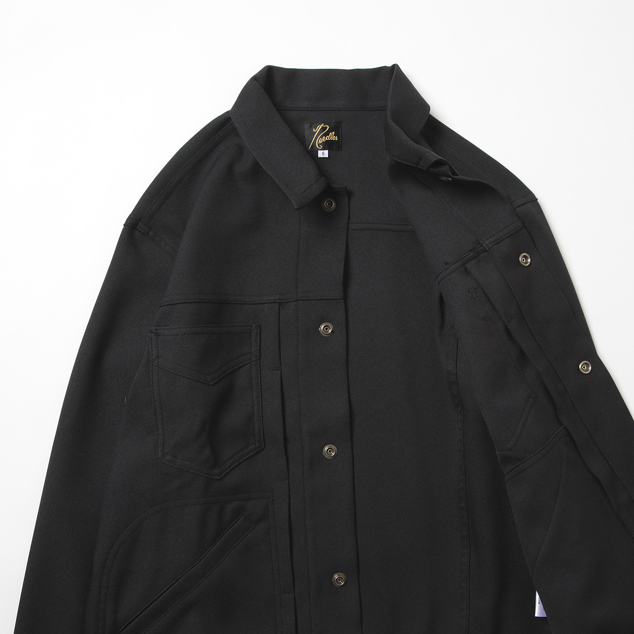 Needles / ニードルズ | Penny Jean Jacket - Poly Twill - Black