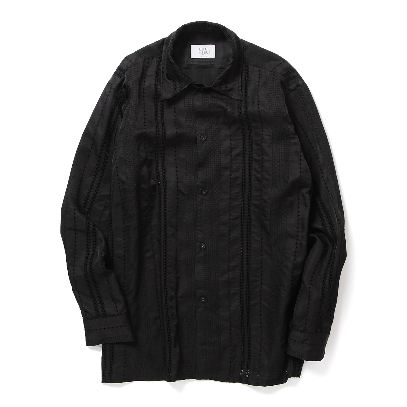 CUPRA - REGULAR COLLAR L/S SHIRTS - Black