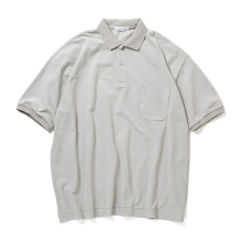 nanamica / ナナミカ | S/S Polo Shirt - Light Gray