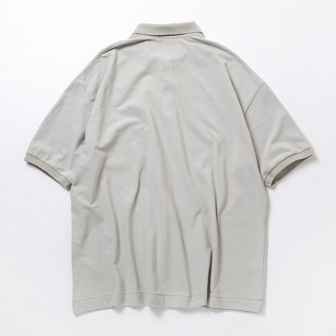nanamica Polo Shirt / LH(Light Gray) 日本製 nanamica S/S Polo Shirt Light Gray（ナナミカ ショート