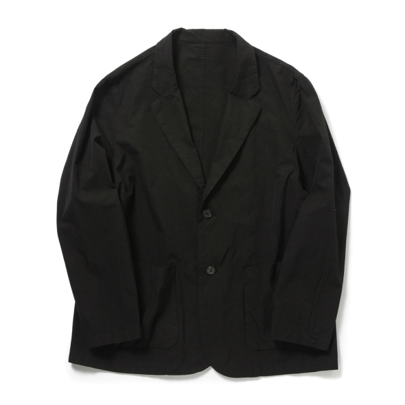 holk / ホーク | 2B jacket / 100/2 paper cross - Black | 通販
