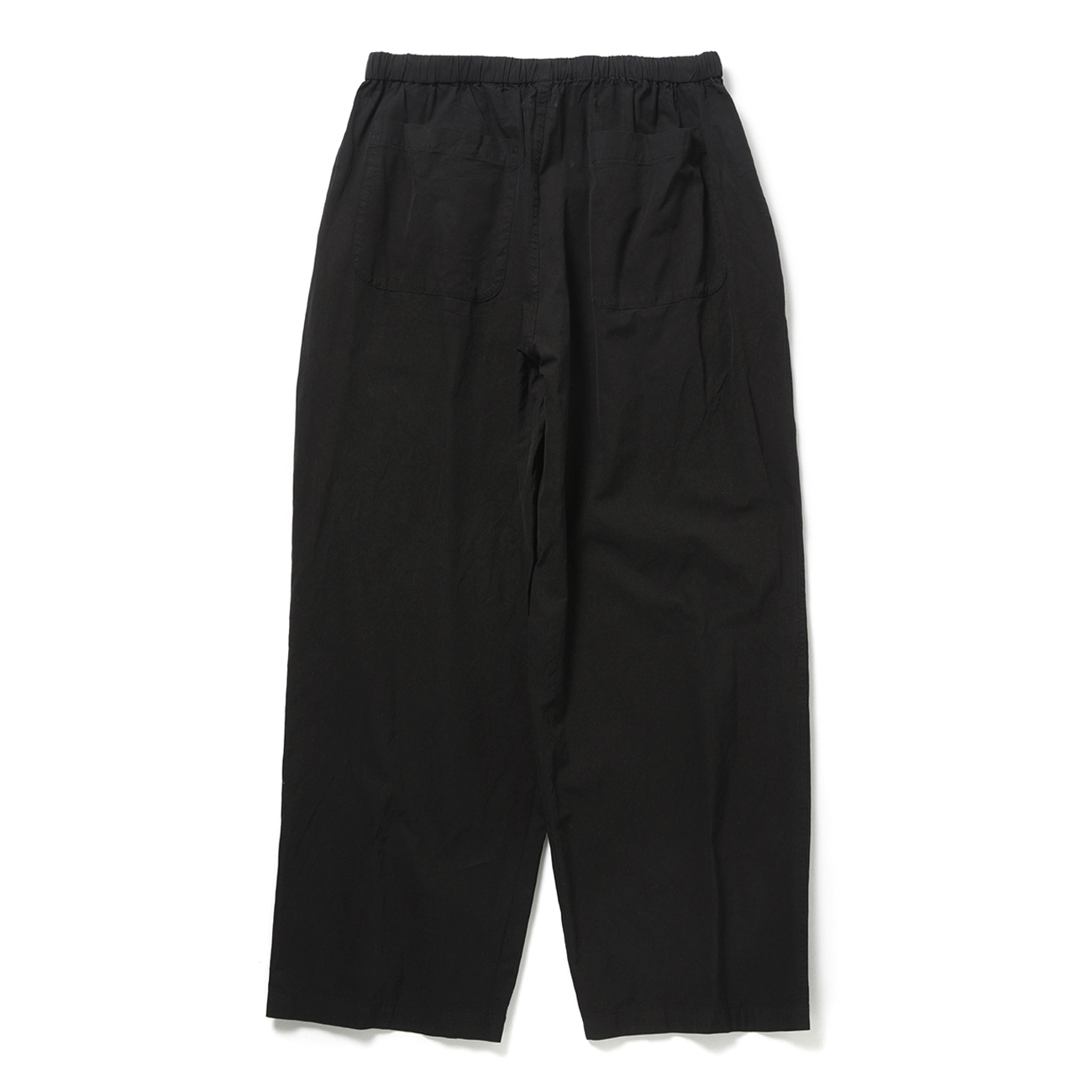 holk ホーク　カンフーパンツ ブラック　サイズ2 22SS holk / ホーク | kang fu pants / 100/2 paper cross - Black | 通販