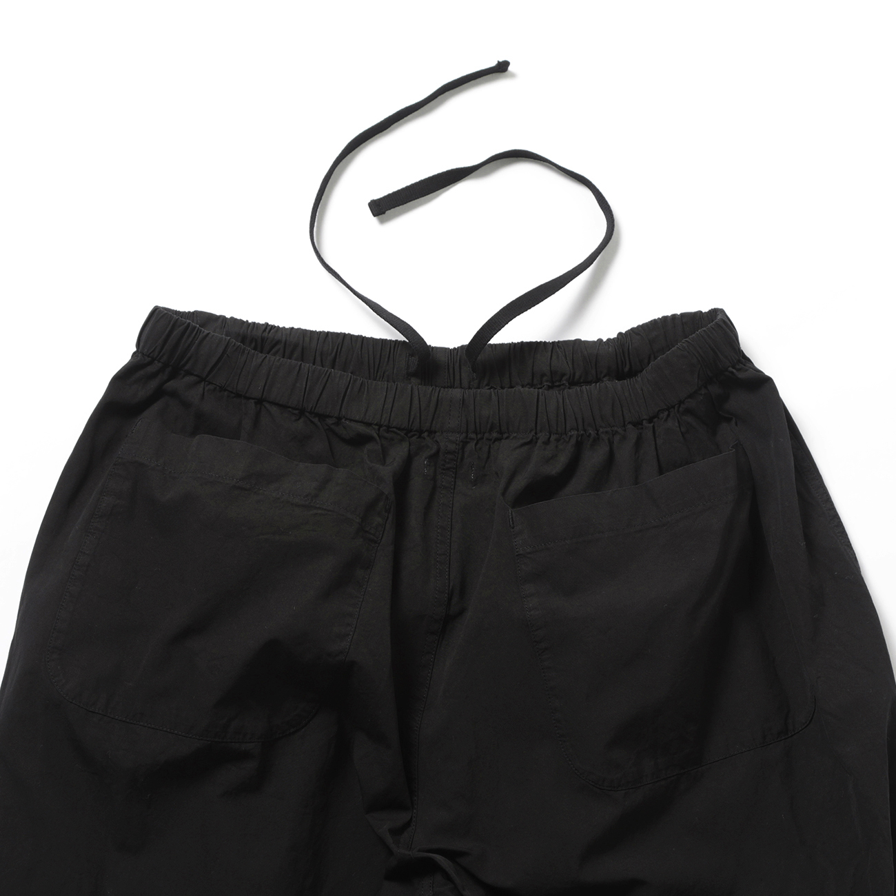 holk / ホーク | kang fu pants / 100/2 paper cross - Black | 通販