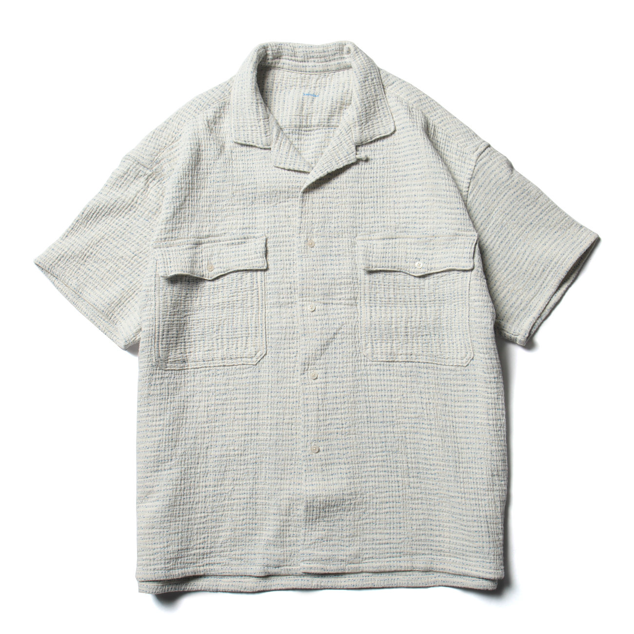 PORTER CLASSIC KEROUAC SHIRT WHITE