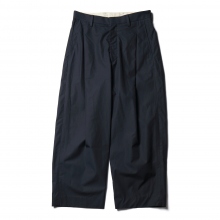 URU / ウル | 1TUCK PANTS (TYPE B) - Navy | 通販 - 正規取扱店