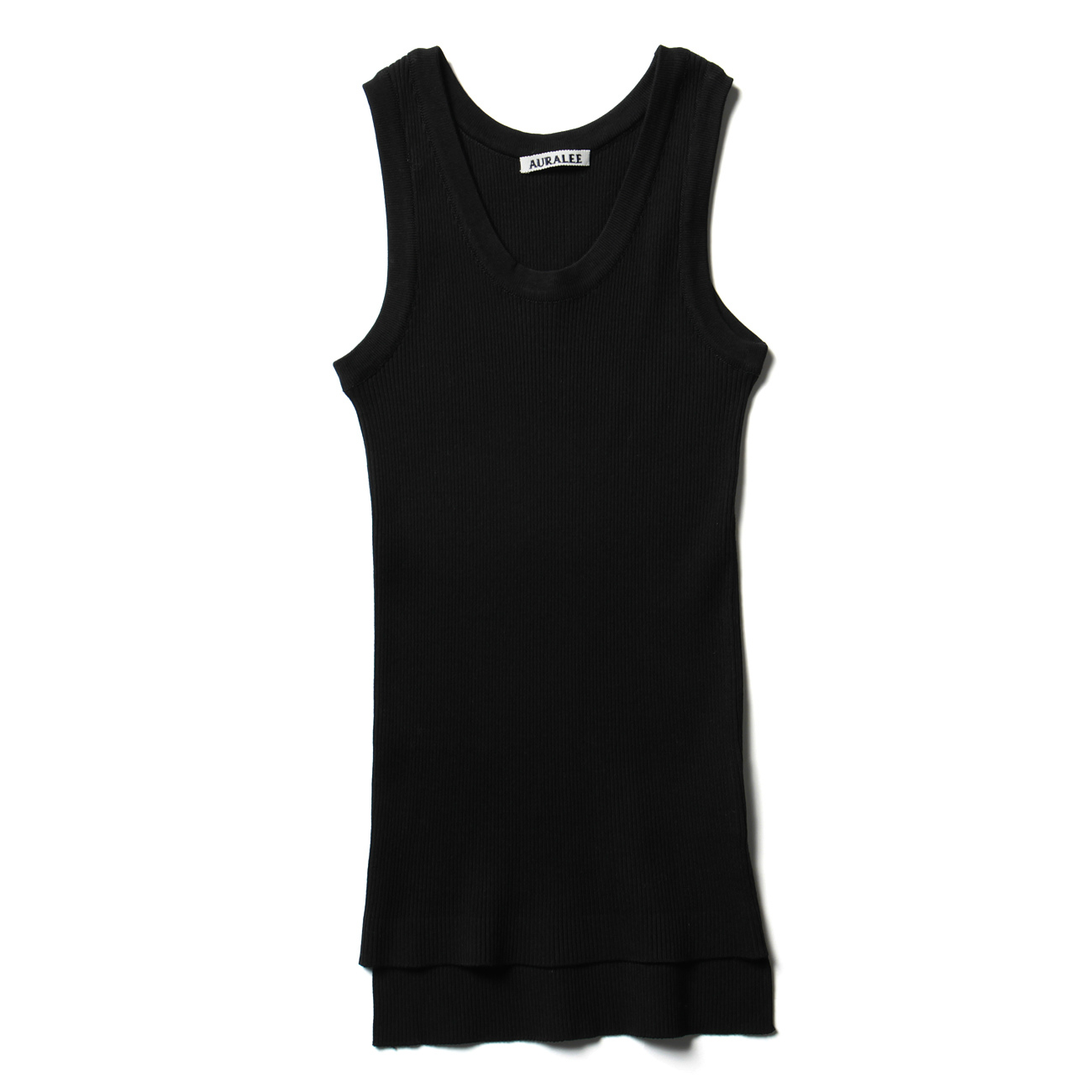 AURALEE / オーラリー | GIZA HIGH GAUGE RIB KNIT TANK (レディース