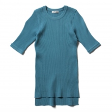 美品 オーラリー GIZA HIGH GAUGE RIB KNIT TEE Demi-Luxe BEAMS（デミルクス ビームス）AURALEE / GIZA HIGH