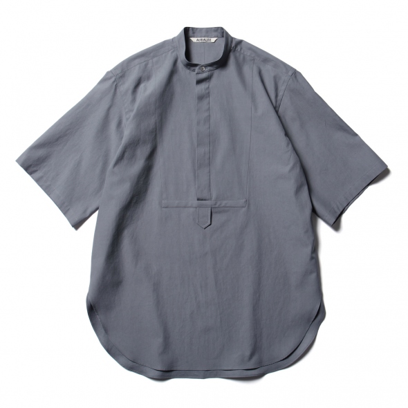 人気//AURALEE オーラリー バック ウール レディース スウェット AURALEE / オーラリー | WASHED FINX TWILL HALF SLEEVED P/O