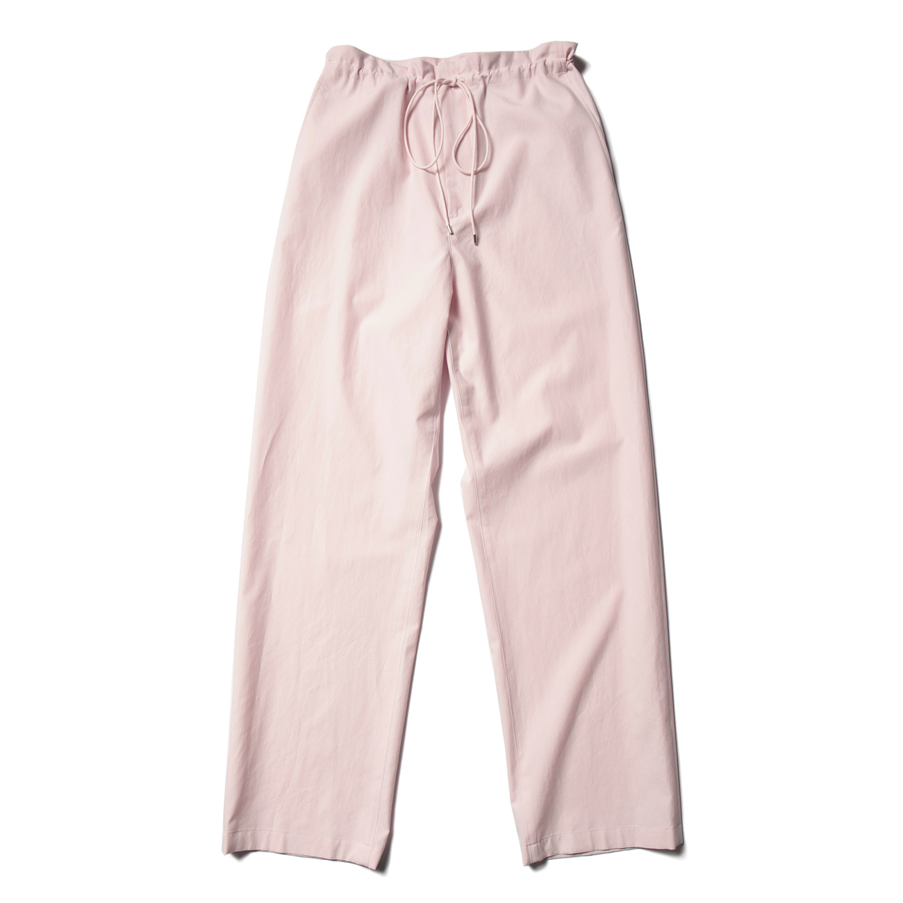 WASHED FINX TWILL EASY WIDE PANTS (メンズ) - Light Pink