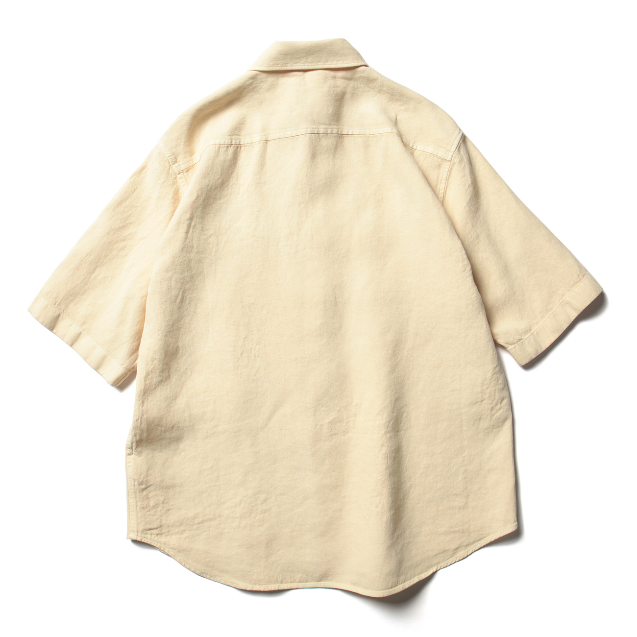 AURALEE / オーラリー | WASHI DUCK CANVAS HALF SLEEVED SHIRTS