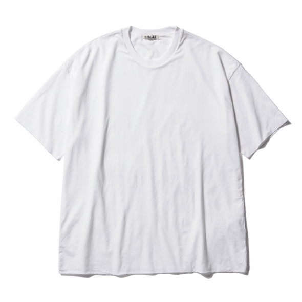 AURALEE / オーラリー | HIGH GAUGE DOUBLE CLOTH TEE (メンズ