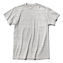 AURALEE / オーラリー | SEAMLESS POCKET TEE (メンズ) - Top Gray