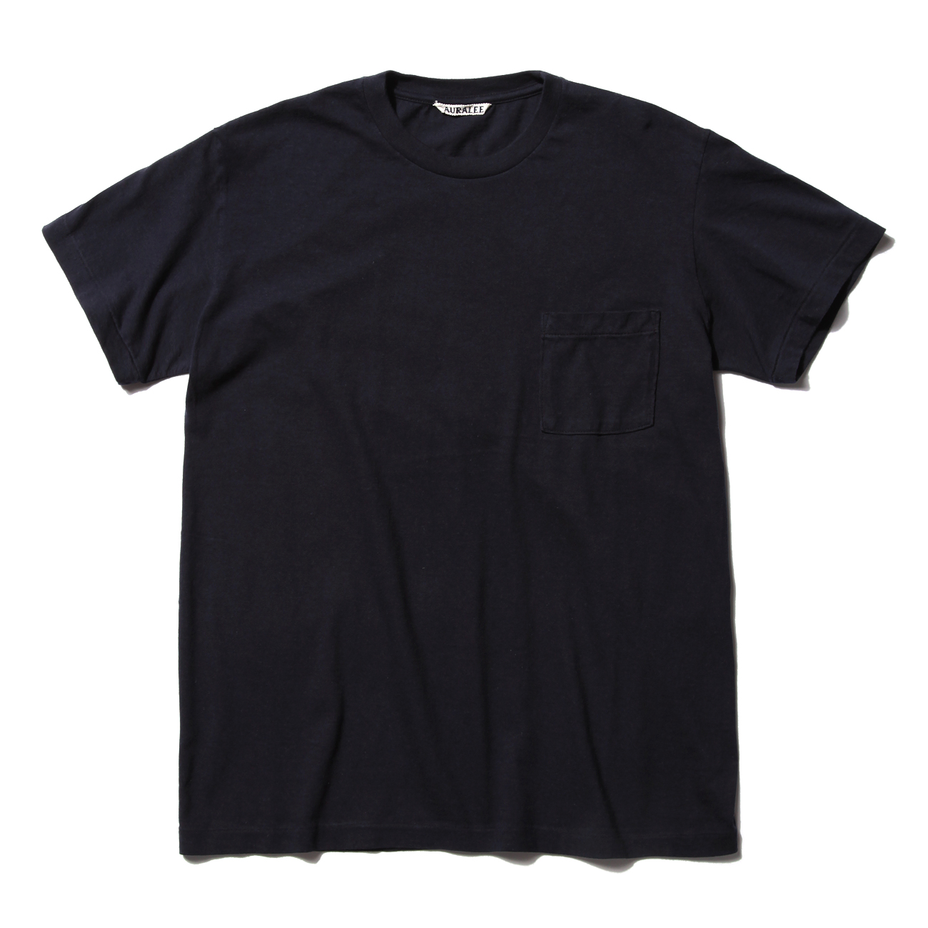 AURALEE / オーラリー | SEAMLESS POCKET TEE (メンズ) - Navy | 通販