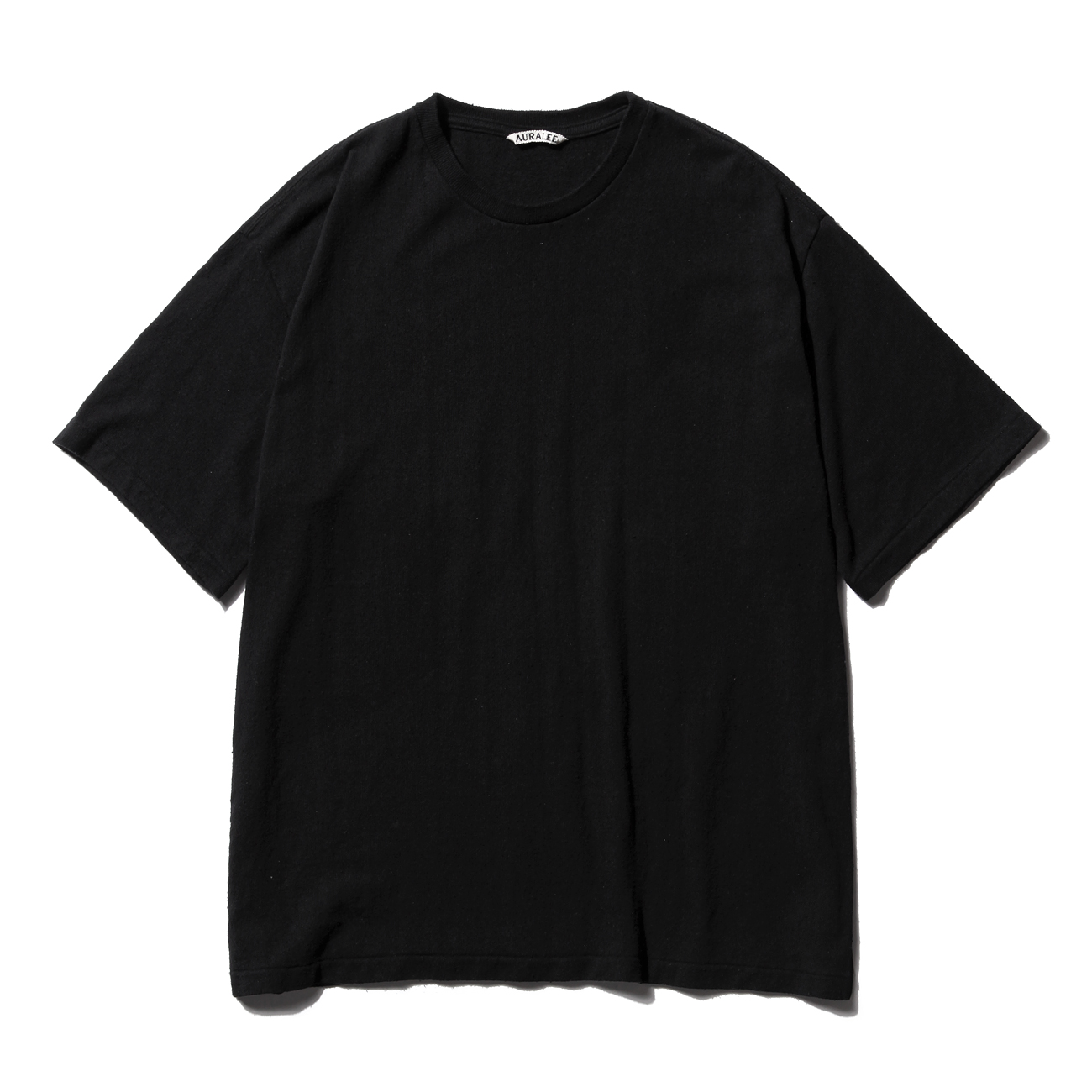 AURALEE / オーラリー | SILK BIG TEE (メンズ) - Black | 通販 - 正規
