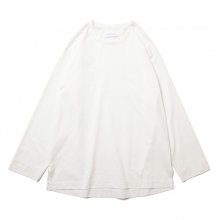 PERS PROJECTS / パースプロジェクト | DEVIN L/S CN TEE - White